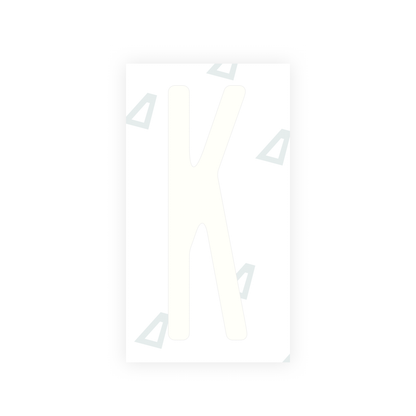 Alite Nanofilm for US (New York 2010) license plates - Symbol "K" - Alite