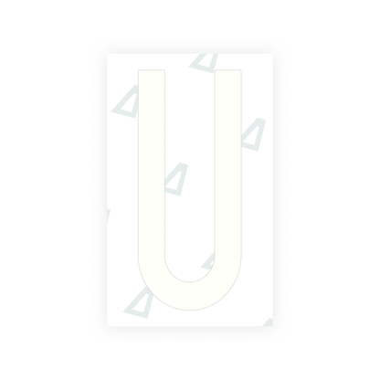 Alite Nanofilm for US (Puerto Rico) license plates - Symbol "U" - Alite