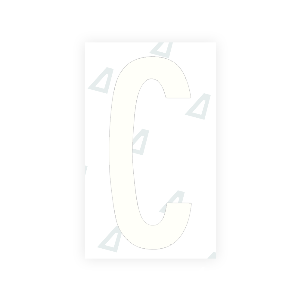 Alite Nanofilm for US (Georgia 2012 - Round) license plates - Symbol "C" - Alite