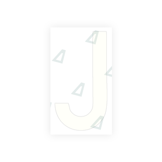 Alite Nanofilm for rear Italy license plates - Symbol "J" - Alite