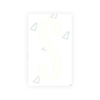 Alite Nanofilm for US (Nebraska 2002-2005) license plates - Symbol "S" - Alite