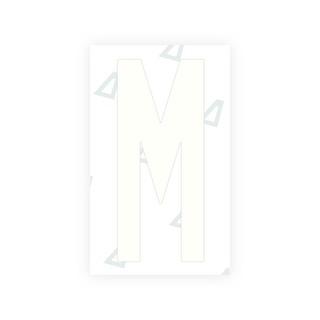Alite Nanofilm for US (Puerto Rico) license plates - Symbol "M" - Alite