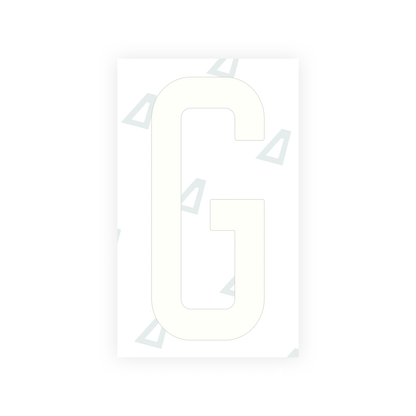 Alite Nanofilm for US (Puerto Rico) license plates - Symbol "G" - Alite