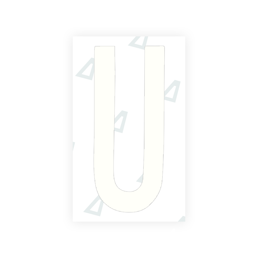 Alite Nanofilm for US (Georgia 2012 - Round) license plates - Symbol "U" - Alite