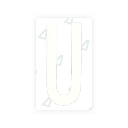 Alite Nanofilm for US (Georgia 2012 - Round) license plates - Symbol "U" - Alite