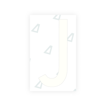 Alite Nanofilm for US (Georgia 2012 - Round) license plates - Symbol "J" - Alite