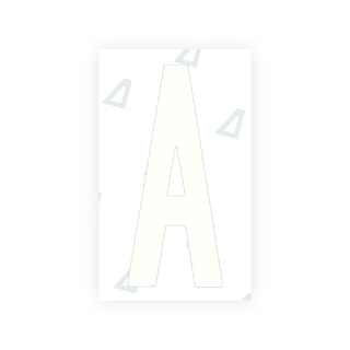 anti-fine plate sticker