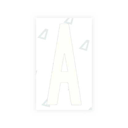 Alite Nanofilm for US (Georgia 2012 - Round) license plates - Symbol "A" - Alite