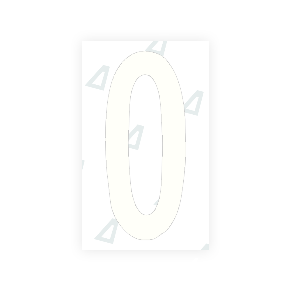 Alite Nanofilm for US (Georgia 2012 - Round) license plates - Symbol "O" - Alite