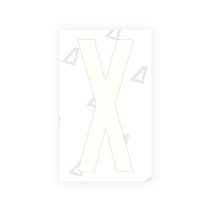 Alite Nanofilm for US (Georgia 2012 - Round) license plates - Symbol "X" - Alite