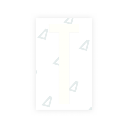 Alite Nanofilm for US (Texas) license plates - Symbol "T" - Alite