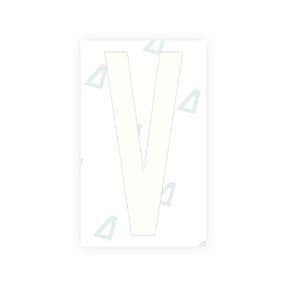 Alite Nanofilm for US (Georgia 2012 - Round) license plates - Symbol "V" - Alite