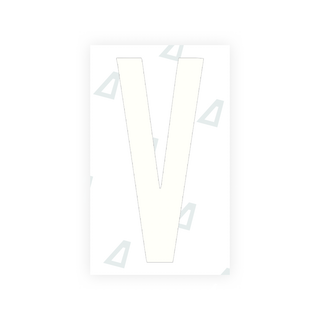 Alite Nanofilm for US (Georgia 2012 - Round) license plates - Symbol "V" - Alite