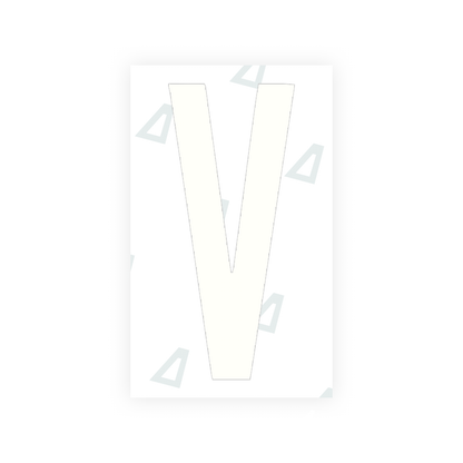 Alite Nanofilm for US (Georgia 2012 - Round) license plates - Symbol "V" - Alite