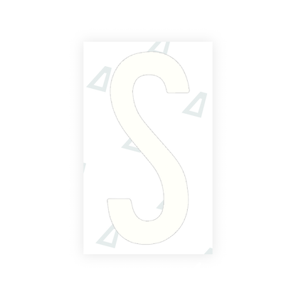 Alite Nanofilm for US (Georgia 2012 - Round) license plates - Symbol "S" - Alite