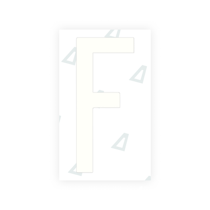 Alite Nanofilm for US (Georgia 2012 - Round) license plates - Symbol "F" - Alite