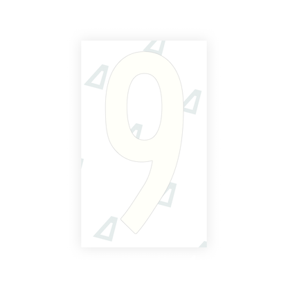 Alite Nanofilm for US (Puerto Rico) license plates - Symbol "9" - Alite