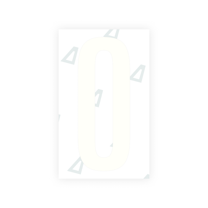 Alite Nanofilm for US (Nebraska 2002-2005) license plates - Symbol "O" - Alite