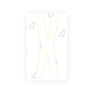 Alite Nanofilm for US (Texas) license plates - Symbol "X" - Alite