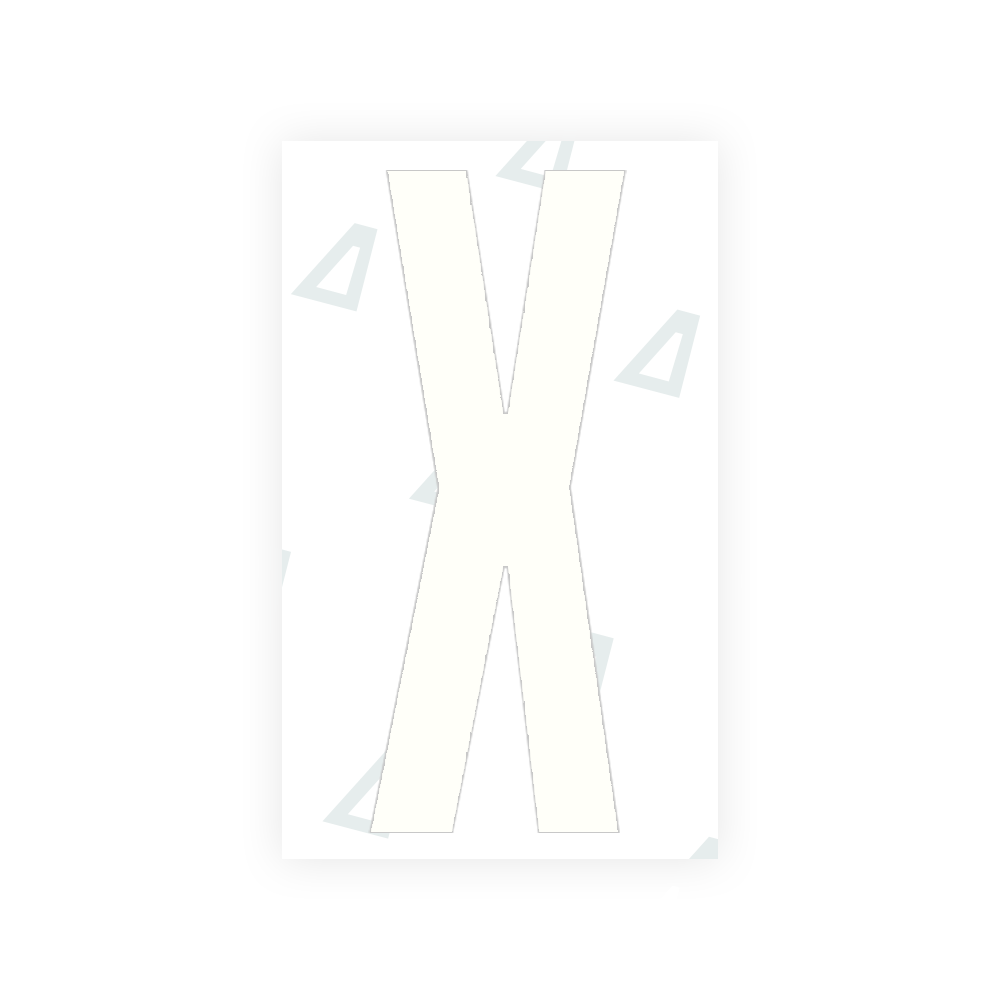 Alite Nanofilm for US (Nevada) license plates - Symbol "X" - Alite