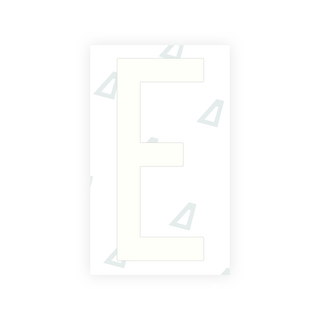 Alite Nanofilm for US (Puerto Rico) license plates - Symbol "E" - Alite