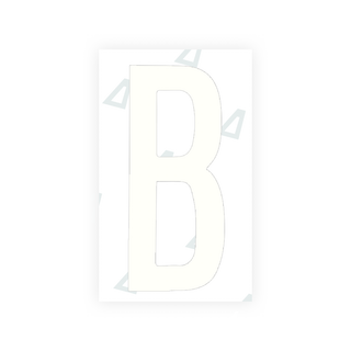 Alite Nanofilm for US (Georgia 2012 - Round) license plates - Symbol "B" - Alite