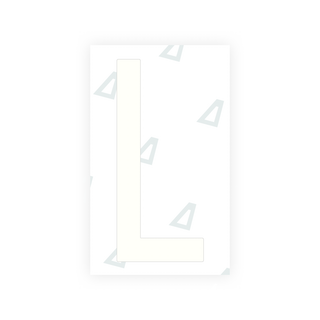 Alite Nanofilm for US (Puerto Rico) license plates - Symbol "L" - Alite