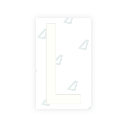 Alite Nanofilm for US (Puerto Rico) license plates - Symbol "L" - Alite