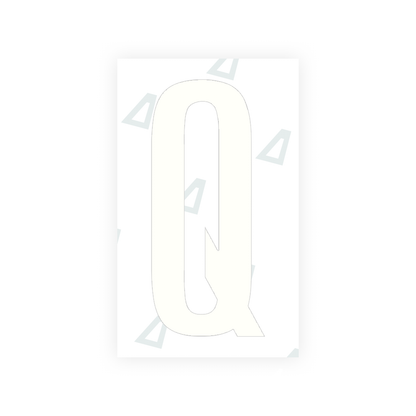 Alite Nanofilm for US (Texas) license plates - Symbol "Q" - Alite