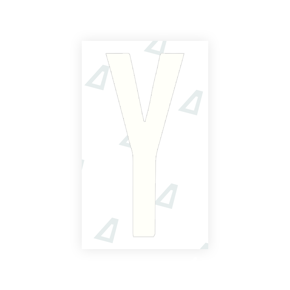 Alite Nanofilm for US (Georgia 2012 - Round) license plates - Symbol "Y" - Alite