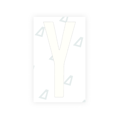 Alite Nanofilm for US (Georgia 2012 - Round) license plates - Symbol "Y" - Alite