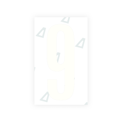 Alite Nanofilm for US (Texas) license plates - Symbol "9" - Alite