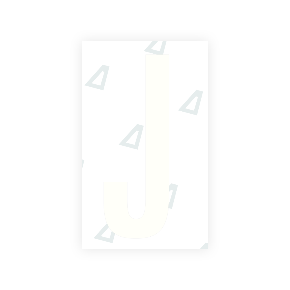 Alite Nanofilm for US (Nevada) license plates - Symbol "J" - Alite