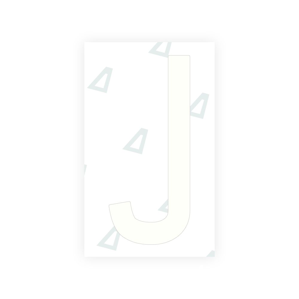 Alite Nanofilm for US (Puerto Rico) license plates - Symbol "J" - Alite