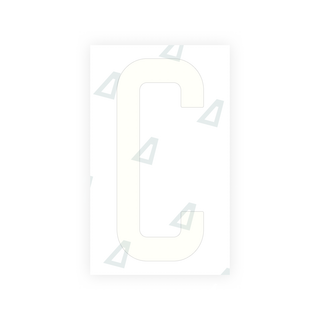 Alite Nanofilm for US (Puerto Rico) license plates - Symbol "C" - Alite