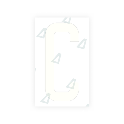 Alite Nanofilm for US (Puerto Rico) license plates - Symbol "C" - Alite