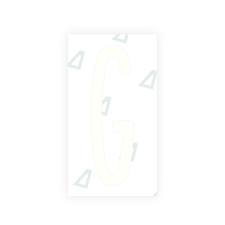 Alite Nanofilm for US (New York 2020) license plates - Symbol "G" - Alite