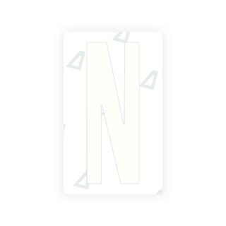 Alite Nanofilm for US (Ohio 2021) license plates - Symbol "N" - Alite