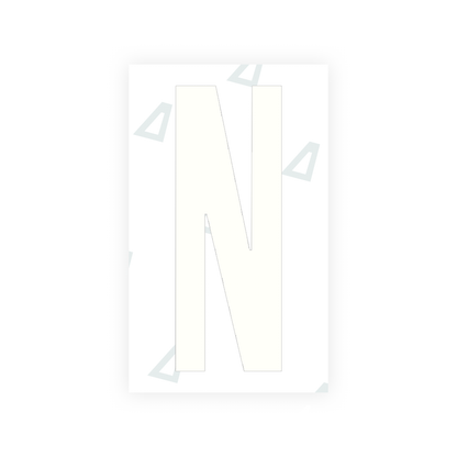 Alite Nanofilm for US (Ohio 2021) license plates - Symbol "N" - Alite