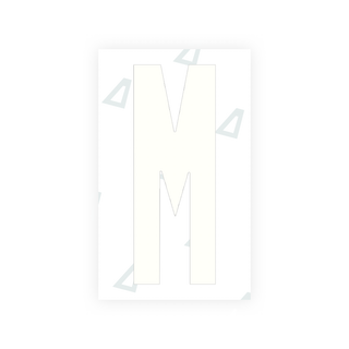 Alite Nanofilm for US (Ohio 2021) license plates - Symbol "M" - Alite