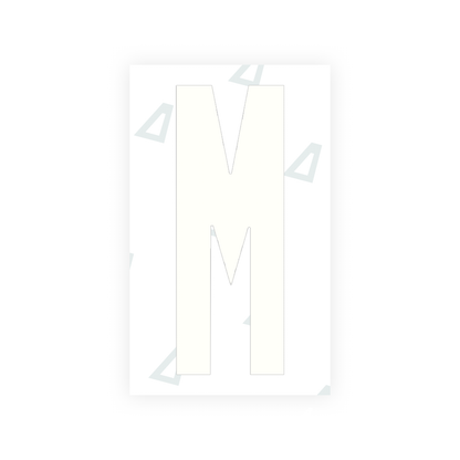 Alite Nanofilm for US (Ohio 2021) license plates - Symbol "M" - Alite