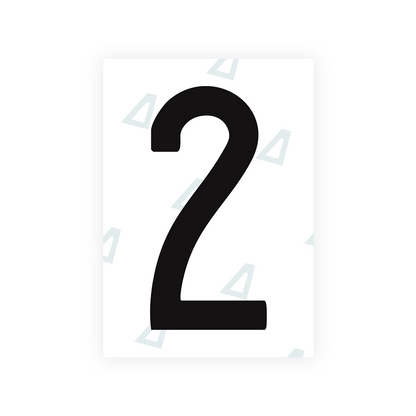 Alite Nanofilm for US (Arkansas) license plates - Symbol "2" - Alite