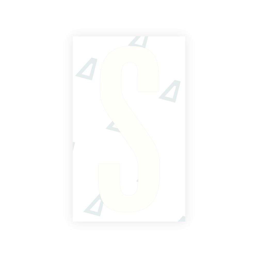 Alite Nanofilm for US (Nevada) license plates - Symbol "S" - Alite