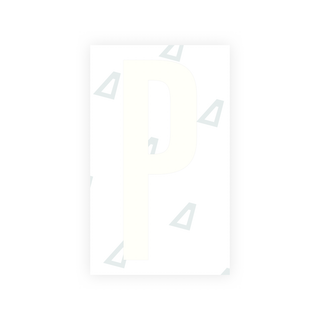Alite Nanofilm for US (Nevada) license plates - Symbol "P" - Alite