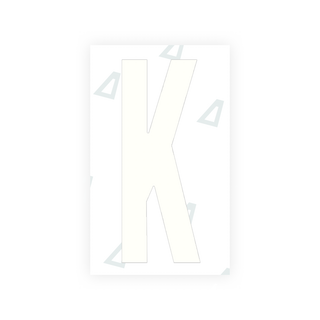 Alite Nanofilm for US (Nevada) license plates - Symbol "K" - Alite
