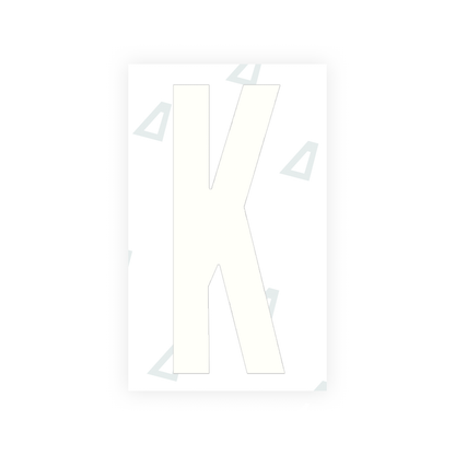 Alite Nanofilm for US (Nevada) license plates - Symbol "K" - Alite
