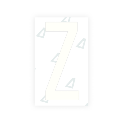 Alite Nanofilm for US (Puerto Rico) license plates - Symbol "Z" - Alite