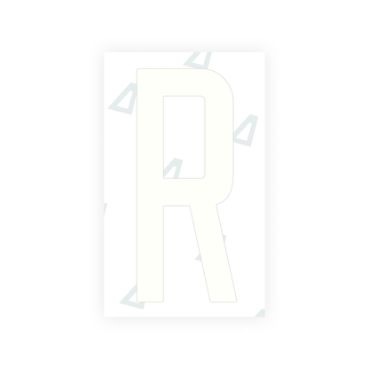 Alite Nanofilm for US (Puerto Rico) license plates - Symbol "R" - Alite