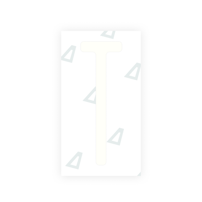 Alite Nanofilm for US (New York 2020) license plates - Symbol "T" - Alite