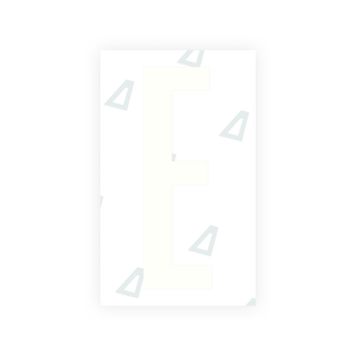 Alite Nanofilm for US (Nebraska 2005-2011) license plates - Symbol "E" - Alite